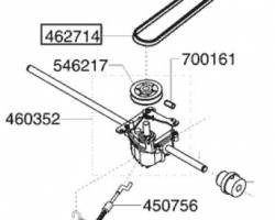 Pasek klinowy/napędowy 520BR, 520BRE, 52HW, 51BR, 520HW, 525HWS, Easy-Mow 5210HW, Easy-Mow 5250HWS, Silver 520BR, Silver 51Br Co