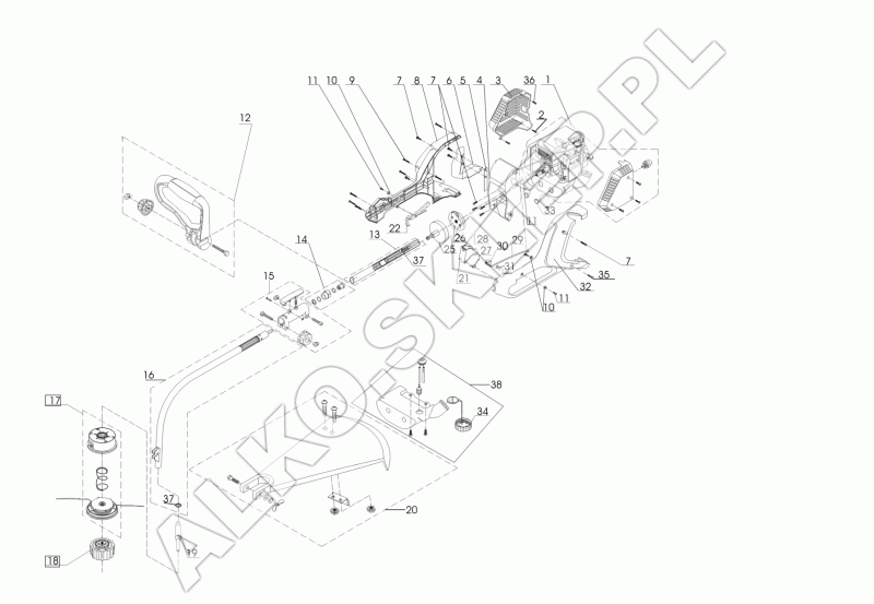 FRS 351 VARIO - RURA PROWADZĄCA GÓRA nr 410497