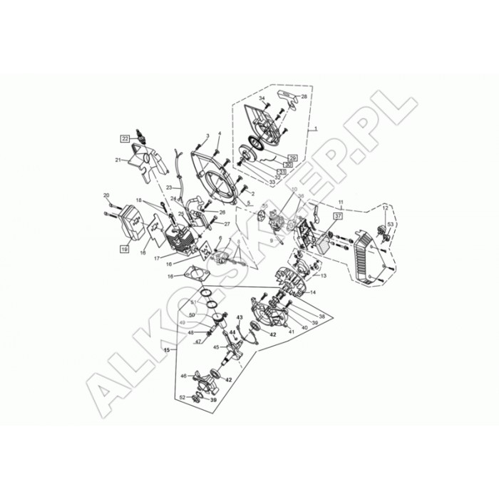 FRS 251 - FILTR POWIETRZA KPL. nr 410531