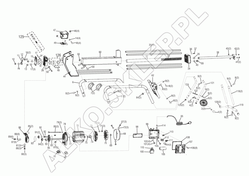 KHS 37/52 - ELEMENT RAMY LEWY nr 463535