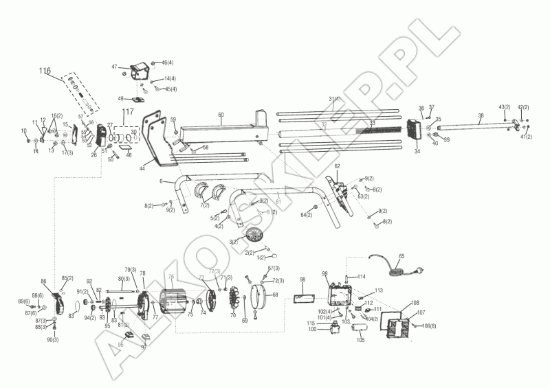 LHS 55/60/57 - CYLINDER KHS 3700 nr 411297