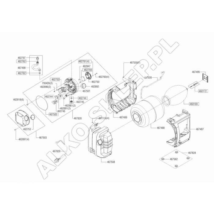 HW 802 - WIATRAK SILNIKA nr 462930