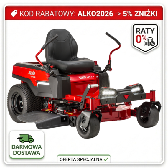 Traktorek Zero-skręt solo by AL-KO ZT 16-107 A