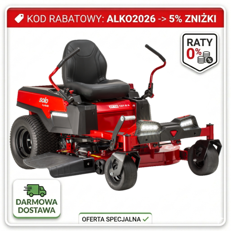 Traktorek Zero-skręt solo by AL-KO ZT 16-107 A