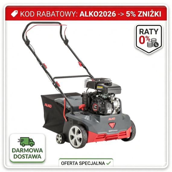 Wertykulator spalinowy AL-KO 36.8 P Combi Care 114042